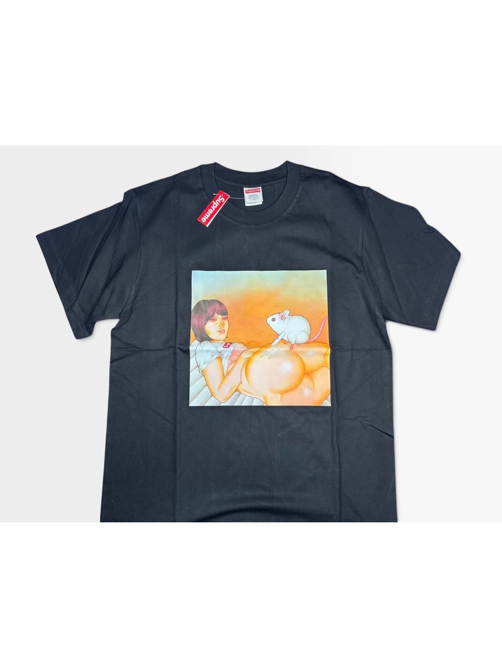 Supreme photo graphic black T-shirt
